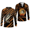 Maxcorners I'm A Hooker On This Halloween Fishing UPF Shirts, Funny Fishing Shirt, Fishing Shirts For Men