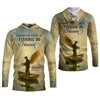 Maxcorners Fishing In Heaven Fishing UPF Shirts, Fishing Memorial Presents For Fishermen, Fishing Shirts For Men