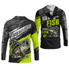 Maxcorners Hey Fish Wanna Hook Up Neon Fishing SPF Shirt For Men, Fishing Gifts For Men, Men's Fishing Shirt