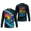 Maxcorners King Of The Deep Swordfish Fishing SPF Shirt For Men, Fishing Gifts For Men, Men's Fishing Shirt