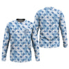 Maxcorners Texas Camo Blue Fishing UPF Shirts, Performance Fishing Shirts, Fishing Gifts For Men, Men's Fishing Shirt