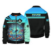 Maxcorners Scuba Diving Explore The Ocean Custom Name 3D Shirt Personalized Gift For Diver Lovers LM2111