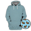 Maxcorners Funny Pattern Golf Shirt For Men, Dachshung Golf Shirt, Crazy Golf Shirt For Golfer, Dog Golf Shirt