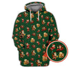 Maxcorners Funny Christmas Golf Shirt For Men, Pattern Golf Shirt , Golf And Beer Shirt For Golfer