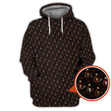 Maxcorners Halloween Golf Shirt For Golfer, Pattern Golf Shirt, Crazy Golf Shirt For Men