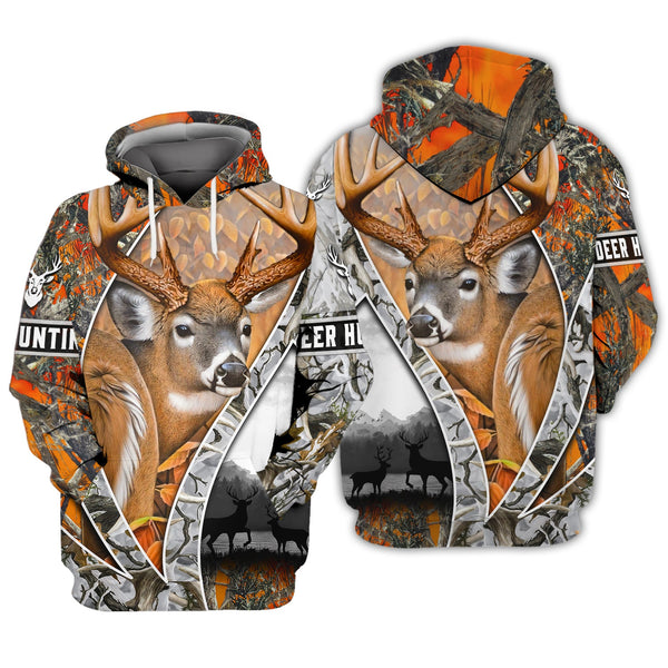 Maxcorners Hunting Deer Shirt 3D All Over Printed Clothes