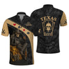 Maxcorners Texas Hold'em Poker Shirt, Skeleton Playing Poker Gifts For Poker LoversLM1009