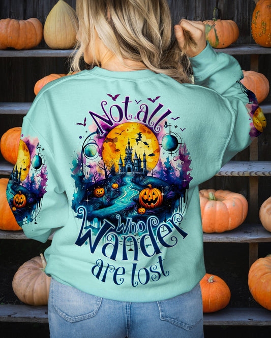 Maxcorners Not All Who Wander Are Lost Halloween All Over Print LM2101