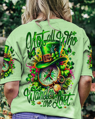 Maxcorners Not All Who Wander Are Lost Patrick's Day All Over Print LM2101