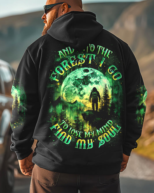 Maxcorners And Into The Forest I Go Bigfoot All Over Print LM1601