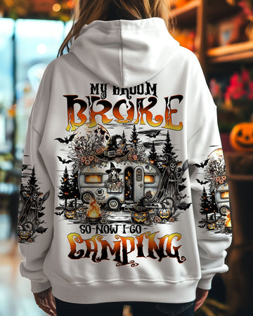 Maxcorners My Broom Broke So Now I Go Camping Halloween All Over Print LM2101