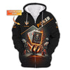 Maxcorners Live Like a King-Skull King Card Poker Custom T-Shirt, Personalized Poker Jersey, Gift For Poker PlayersLM1009