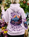 Maxcorners Not All Who Wander Are Lost Halloween All Over Print LM2101