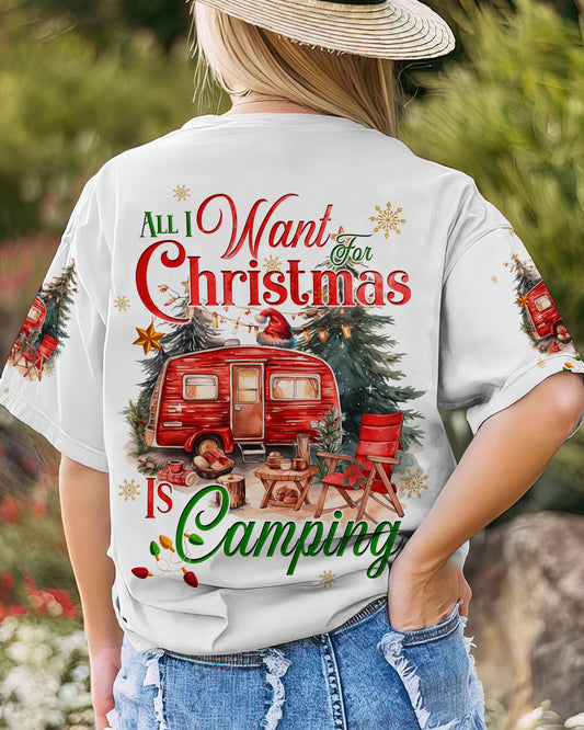Maxcorners I Want Camping Christmas All Over Print LM2101