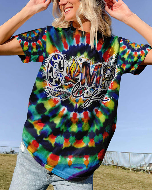 Maxcorners Camp Life Tie Dye All Over Print LM2101
