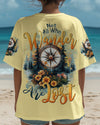 Maxcorners Not All Who Wander Are Lost Compass All Over Print LM1501