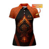 Maxcorners Texas Hold 'Em Shirt, Custom Poker Polo For Card Players, Gifts For Poker PlayerLM1009