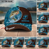 Maxcorners Personalized Epic Shudore Fashion Fishing 3D Cap ( Large Mouth Bass, Walleye, Stripped Bass, Trout Fish, Catfish, Crappie, Salmon, Pike )