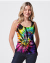 Maxcorners Wild Soul Compass Tie Dye All Over Print LM2101