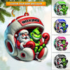 Maxcorners Custom Name Boxing Ornament, Christmas Gift for Boxing Lover5 2D Flat LM2111