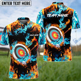 Maxcorners Archery Fire Power Personalized Name 3D Shirt