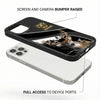 Maxcorners Golden Deer Hunting Camouflage Personalized Name Phone Case (4 colors)