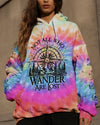 Maxcorners Not All Who Wander Are Lost Tie Dye All Over Print LM2101
