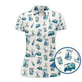 Maxcorners Golf And Vodka Shirt For Golfer, Vodka After Golf Pattern Golf Shirt, Funny Golf Shirt For Men