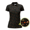 Maxcorners Halloween Golf Shirt For Golfer, Horror Pattern Golf Shirt, Crazy Golf Shirt For Men