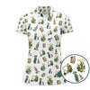 Maxcorners Golf and Tequila Pattern Golf Polos, Funny Whiskey Golf Shirt For Golfers, Golf Shirts For Men
