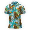 Maxcorners Cinco De Mayo Bigfoot Golf Polo Shirt