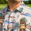 Maxcorners Hot Dog Bigfoot Style Golf Polo Shirt