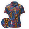 Maxcorners Bigfoot’s Independence Swing Golf Polo Shirt