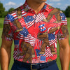 Maxcorners Bigfoot’s Freedom Frenzy Golf Polo Shirt
