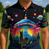Maxcorners Sasquatch Signal Detected Golf Polo Shirt