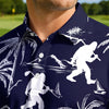 Maxcorners Sasquatch Summer Getaway Golf Polo Shirt