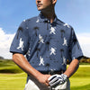 Maxcorners Mysterious Golf March Golf Polo Shirt
