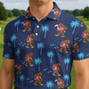 Maxcorners Bigfoot Golf Float Golf Polo Shirt
