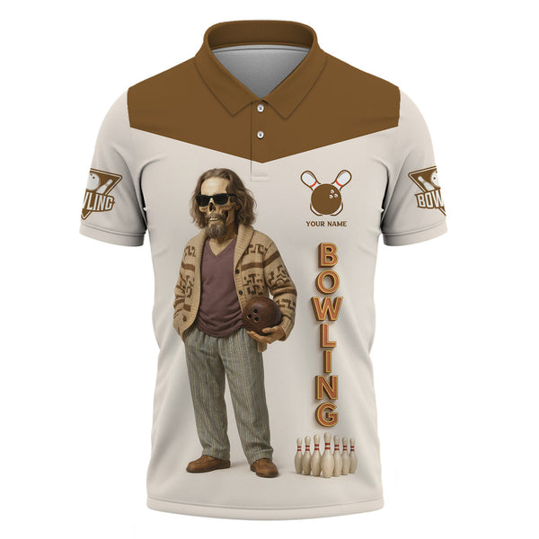 Maxcorners Big Lebowski Custom Bowling Shirt – Team Jersey for Bowling Club Players LM0509