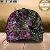 Maxcorners Deer Hunting Hunter American Flag Camo Personalized Cap (8 Colors)