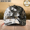 Maxcorners Deer Hunting Hunter American Flag Camo Personalized Cap (8 Colors)