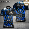 Maxcorners Bowling Shirt Bowling Phoenix King Red Thunder Multi Options Personalized Name, Team Name 3D Shirt