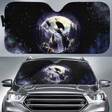 Maxcorners Wolf & Eagle Hunting Auto Sun Shade