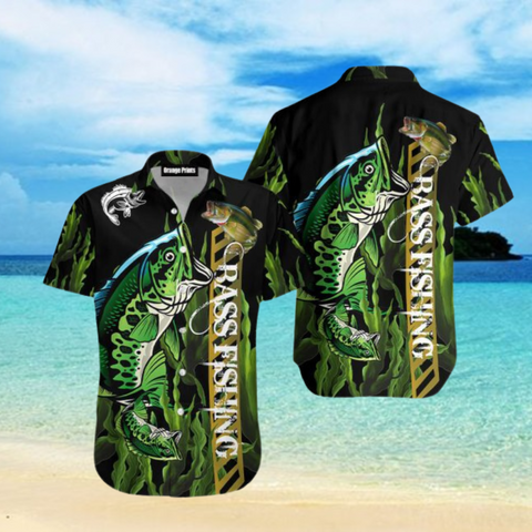 Maxcorner Bass Fishing Hawaiian Shirt – For Men And Women
