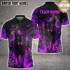 Maxcorners Darts Black Wolf Pack Flame Smoke Multi Options Personalized Name, Team Name Unisex 3D Shirt (4 Colors)