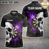 Maxcorners Darts Half Skull Half Dartboard Paint Splash Geometric Multi Options Personalized Name, Team Name Unisex 3D Shirt (5 Colors)
