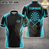 Maxcorners Darts Dynamic Side Panel Speed Dartboard Logo Multi Options Personalized Name, Team Name Unisex 3D Shirt (5 Colors)