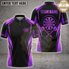 Maxcorners Darts Dynamic Side Panel Speed Dartboard Logo Multi Options Personalized Name, Team Name Unisex 3D Shirt (5 Colors)