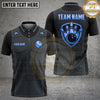 Maxcorners Bowling Shirt Tactical Vest Style Bowling Ball Shield Graphic Multi Options Personalized Name, Team Name Unisex 3D Shirt (4 Colors)