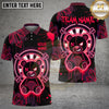 Maxcorners Dart Bear Dartboard Graphic Personalized Name, Team Name Unisex 3D Shirt (4 Colors)